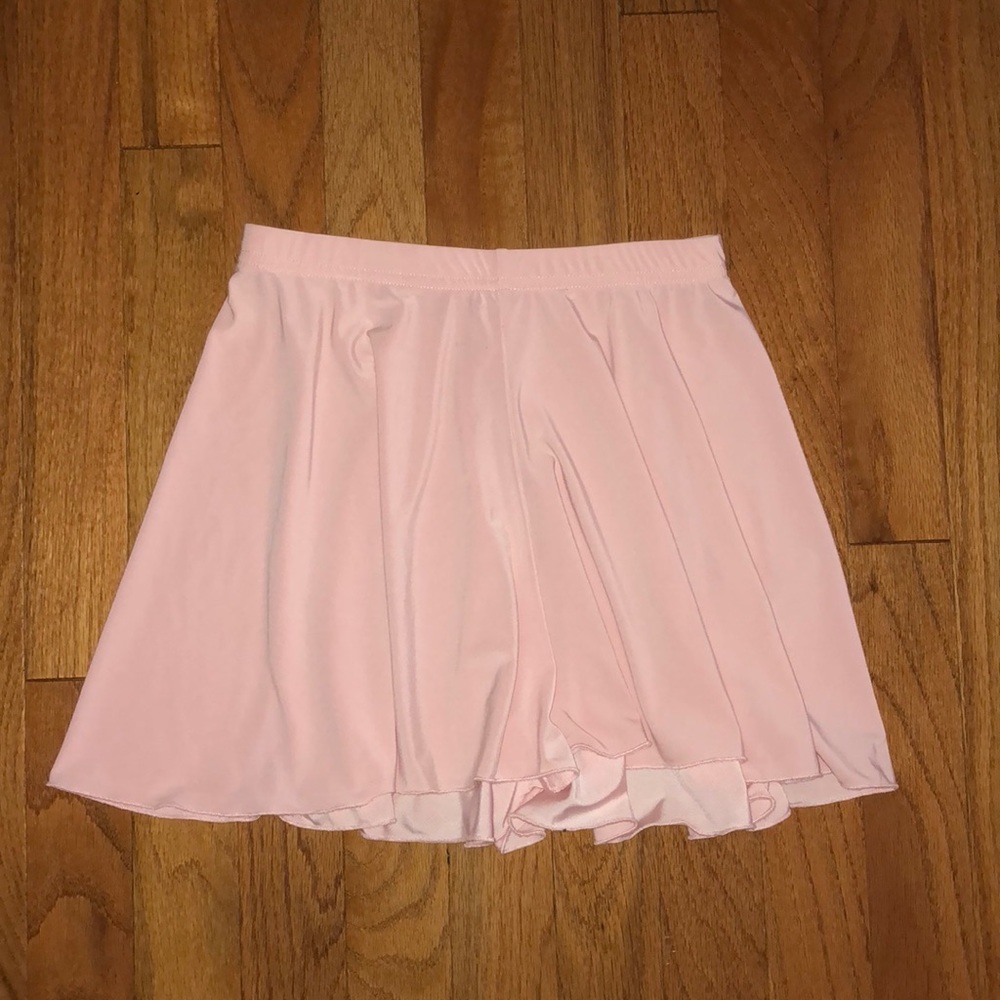 light pink soft shorts